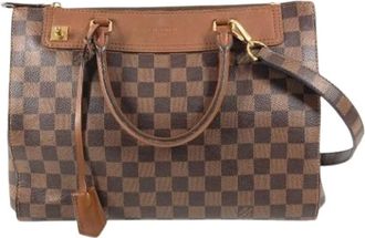 Louis Vuitton Pre-owned Handbags, female, Brown, Size: ONE SIZE Pre-owned Damier Canvas Handbag