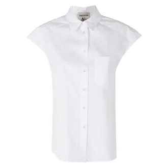Semicouture Shirts, female, White, Size: XS Lottie Shirt