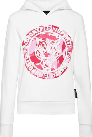 Plein Sport Sweatshirt Met Capuchon Carbon Tiger