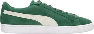 Puma Klassieke Su&egrave;de Lage Sneaker Vine/Wit - Heren - Sneakers - Groen - 45 EU - Su&egrave;de - Schoenen