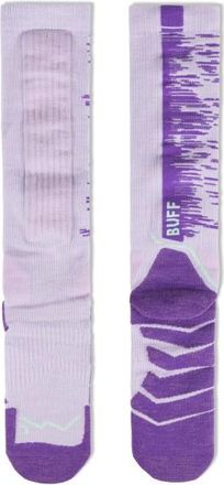 Buff Merino HW Over The Calf Skisocken - Unisex | lila