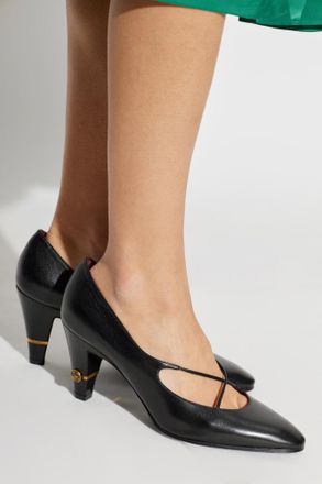Versace Heeled Shoes Giulietta, Womens, Black