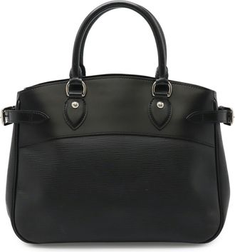 Louis Vuitton Black Noir Epi Leather Handbag Shoulder Bag Tote Bag (Pre-Owned)
