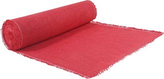 vidaXL Rollo De Yute 50 X 10000 Cm Rojo Vidaxl
