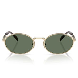Prada Sunglasses Pr65 Zs Zvn70 L Gold/Green Women