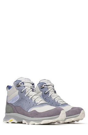 Merrell Speed Solo Waterproof Mid Hiking Sneaker in Indigo at Nordstrom, Size 11