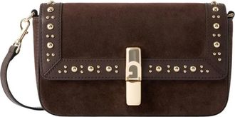 Furla Tassen, Dames, Bruin, ONE Size, Leer, Iride Crossbody Tas