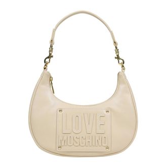 Love Moschino Shoulder Bags, female, Beige, Size: ONE SIZE Small Shoulder Bag