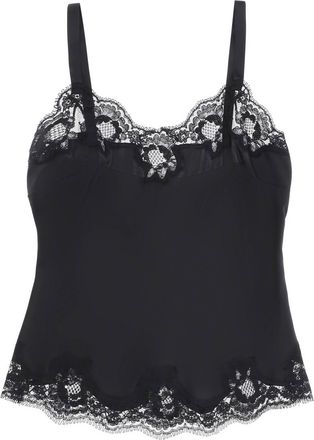 Dolce & Gabbana Satin Lingerie Top