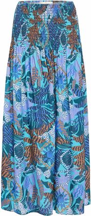 Marie Oliver Womens Stacie Maxi Skirt In Blue