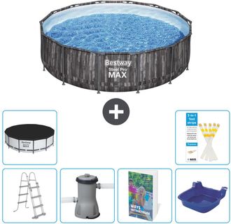Bestway Piscina Bestway Steel Pro Max Redonda - 427x107 Cm - 7-piezas S662