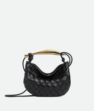 Bottega Veneta Baby Sardine - Black - Woman - 100% Lambskin