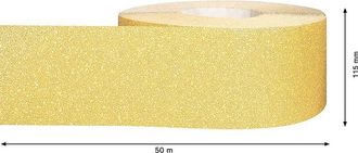 Bosch Rollo De Papel De Lija Expert C470 Para Lijado Manual De 115 Mm Tama&ntilde;o Del Grano 240 Medida De Largo 50 Metros