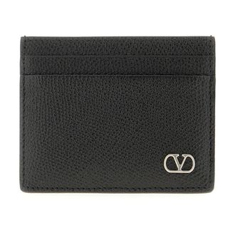 Valentino Garavani VLogo Signature Cardholder - male - Valentino Garavani - Wallets & Cardholders - Black - ONE SIZE - Accessories