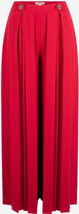 Twinset Plissierte Hose mit weitem Bein