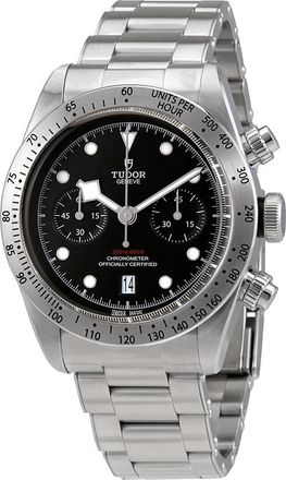 Tudor Pre-owned Tudor Heritage Black Bay Chrono Chronograph Automatic Chronometer Black Dial Mens Watch M79350-0001