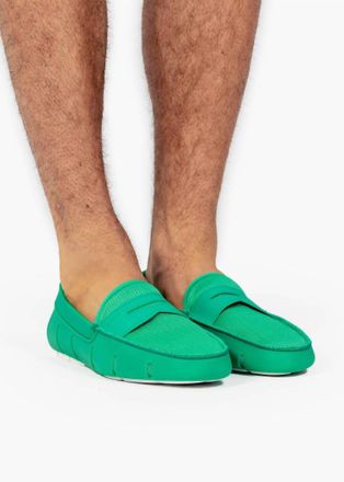 Swims Mens Penny Loafer In Grass Green