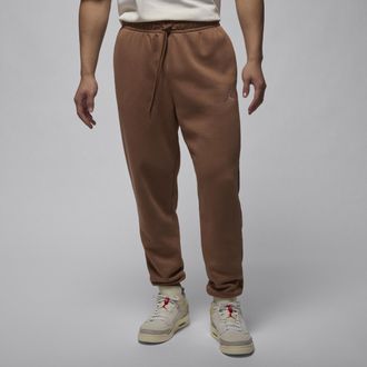 Nike Jordan Mens Jordan Brooklyn Fleece Pants in Brown | FV7277-223