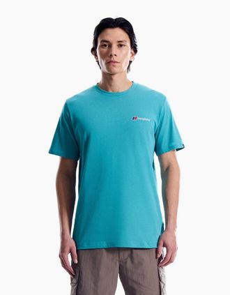 Berghaus Mens Berghaus Mens Front & Back Short Sleeve T-Shirt - Callgary Blue - Size: 42