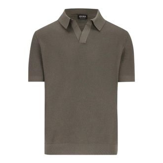 Ermenegildo Zegna Premium Cotton Polo Shirt - male - Zegna - Polo Shirts - White - M - Tops
