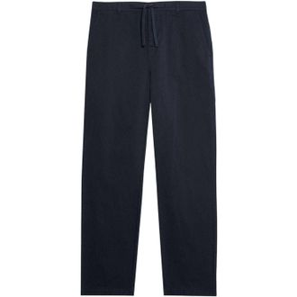 Lyle & Scott Heren Tapered Chinos (Donkere marine)
