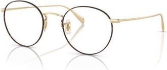 Oliver Peoples 47mm Phantos optical glasses in Gold at Nordstrom