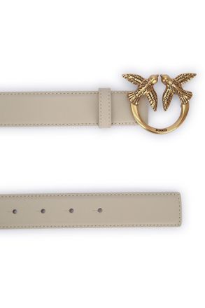 Pinko Womens Love Berry H3 Belt.low C50q Leather Cinture