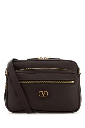Valentino Garavani Brown Antibes Small Crossbody Bag