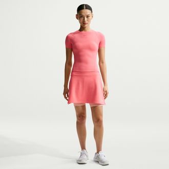 Nike Womens One Dri-FIT Skirt in Pink | IM9935-897