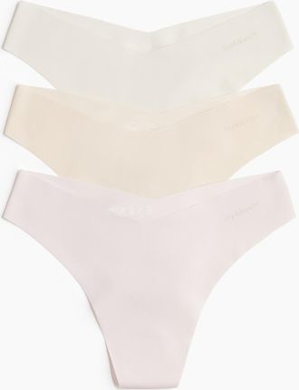 H&M 3er-Pack Sport-Tangas mit DryMove - Orange