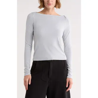 Free People Up Next Long Sleeve T-Shirt in Heather Grey at Nordstrom Rack, Size Medium/large