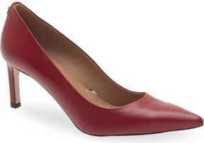 BOSS Janet Pointed Toe Pump in Dark Red at Nordstrom Rack, Size 8.5
