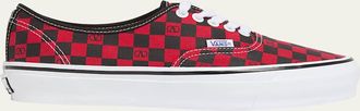 Valentino Garavani x Vans Authentic Checkered VLogo Sneakers
