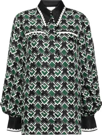 Camilla Blusa Pockets My Porto Pen Pal - Verde