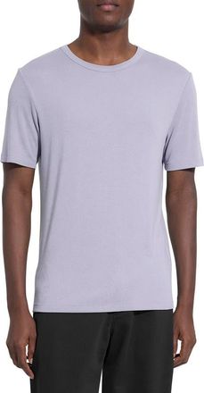 Theory Essential T-Shirt in Gray Lilac at Nordstrom, Size Xx-Large
