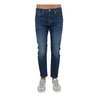 HUGO BOSS Hugo, Slim-fit Jeans, male, Blue, Size: W33 Delaware Jeans