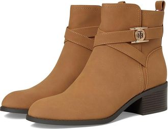 Tommy Hilfiger Dazni Womens Boots Medium Natural : 8.5 M, Faux Leather