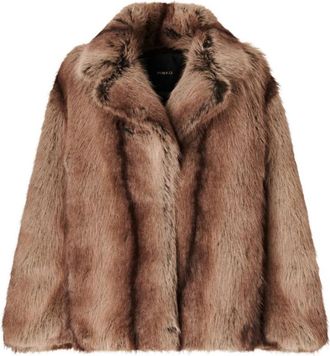 Pinko Pinko Jassen - Dames - Jassen - Beige - S - Wol - Jassen