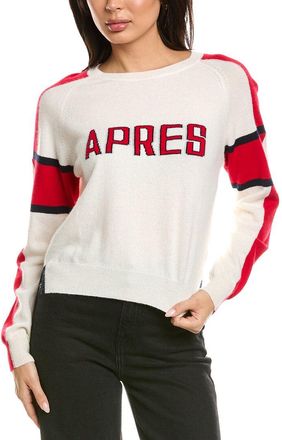 Brodie Apres Ski Club Crewneck Cashmere Sweater