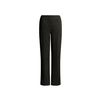 Alberta Ferretti Pantaloni dritti in viscosa - - Trousers - Donna - Grigio - L