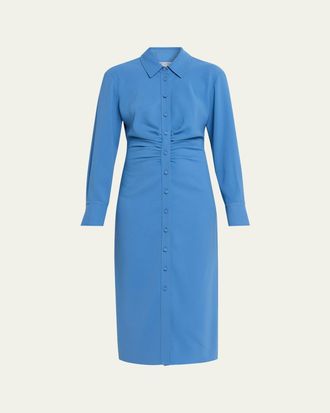 Veronica Beard Loxley Midi Shirtdress
