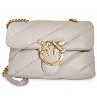 Pinko Schoudertassen - Dames - Schoudertassen - Grijs - ONE Size - Tassen