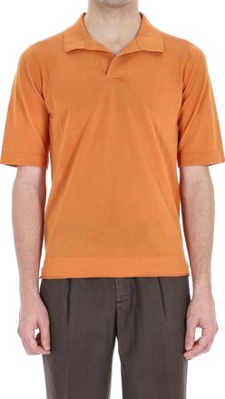 Ballantyne Fine Cotton Open Collar Polo