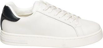 A|X Armani Exchange Leren Sneakers - Heren - Schoenen - Wit - Maat: 40 EU Katoen