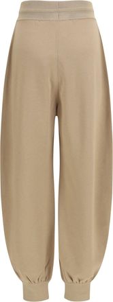 Loro Piana Womens Cashmere Sweatpants Mersey Caf&eacute; Au Lait (capra Hircus) Trousers