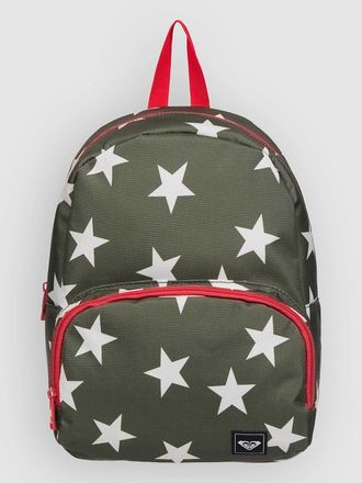 Roxy Always Core Printed Rucksack gr&uuml;n