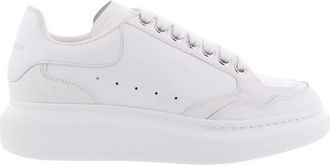 Alexander McQueen Oversized Witte Sneaker - Dames - Sneakers - Wit - 37 1/2 EU - Schoenen