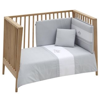 Cambrass Juego 2 piezas Funda Nordica Cuna 70 en color Gris