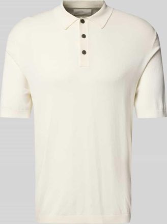 Jack & Jones Poloshirt mit Knopfleiste Modell WILLIAM in Weiss, Größe XXL