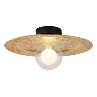 Globo Lighting Globo - Plaf&oacute;n - Riga - Dorado - Metal - &Oslash; 33cm - G9 - 15169dg